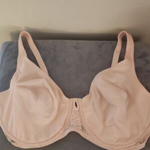 Ellen Tracy Pink Full-Coverage Bra Intimates